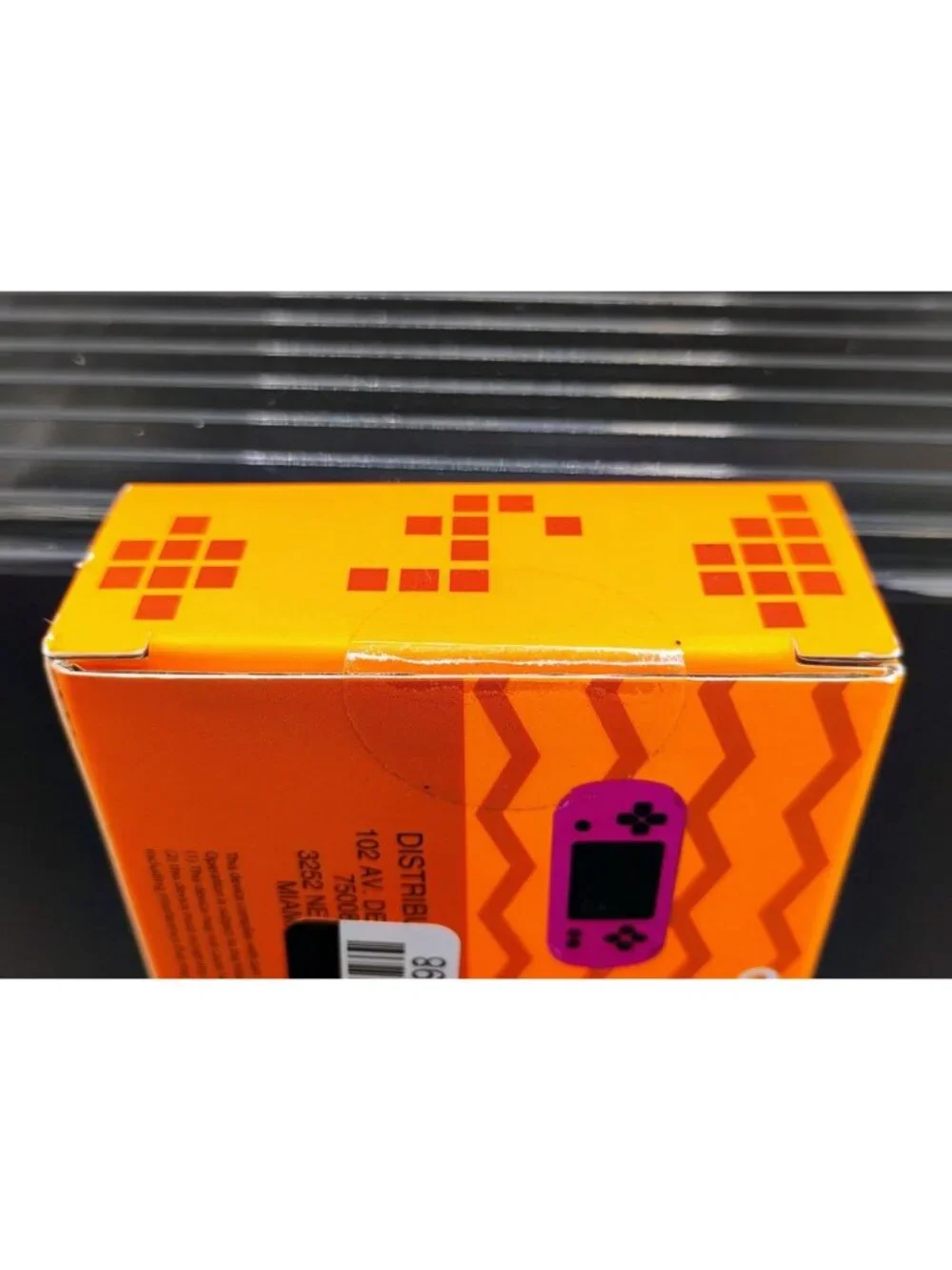 Next Level Handheld Retro Arcade Orange Console 100 Games